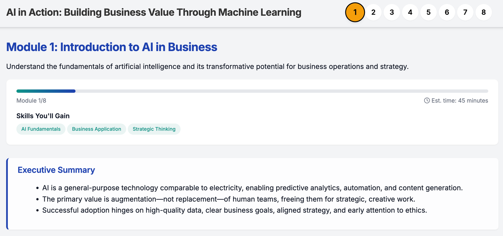 AI in Action
